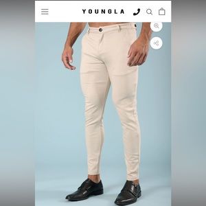 YoungLa Men’s Khaki Dapper Pants